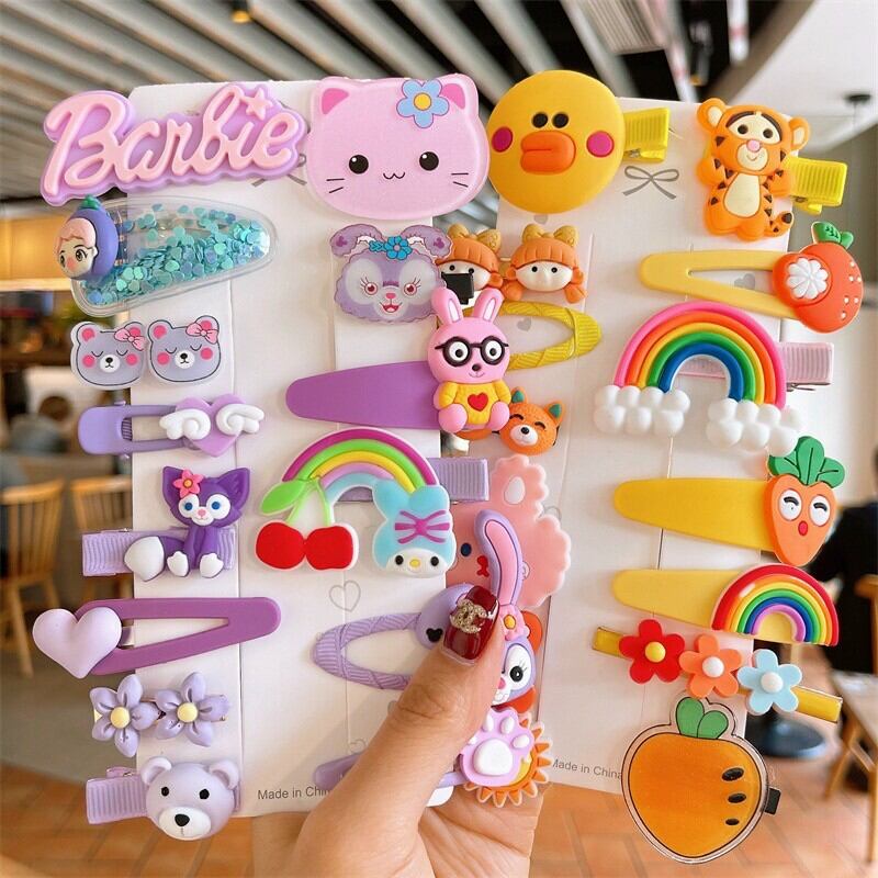 SET 14 KẸP TÓC SIÊU DỄ THƯƠNG CHO BÉ YÊU