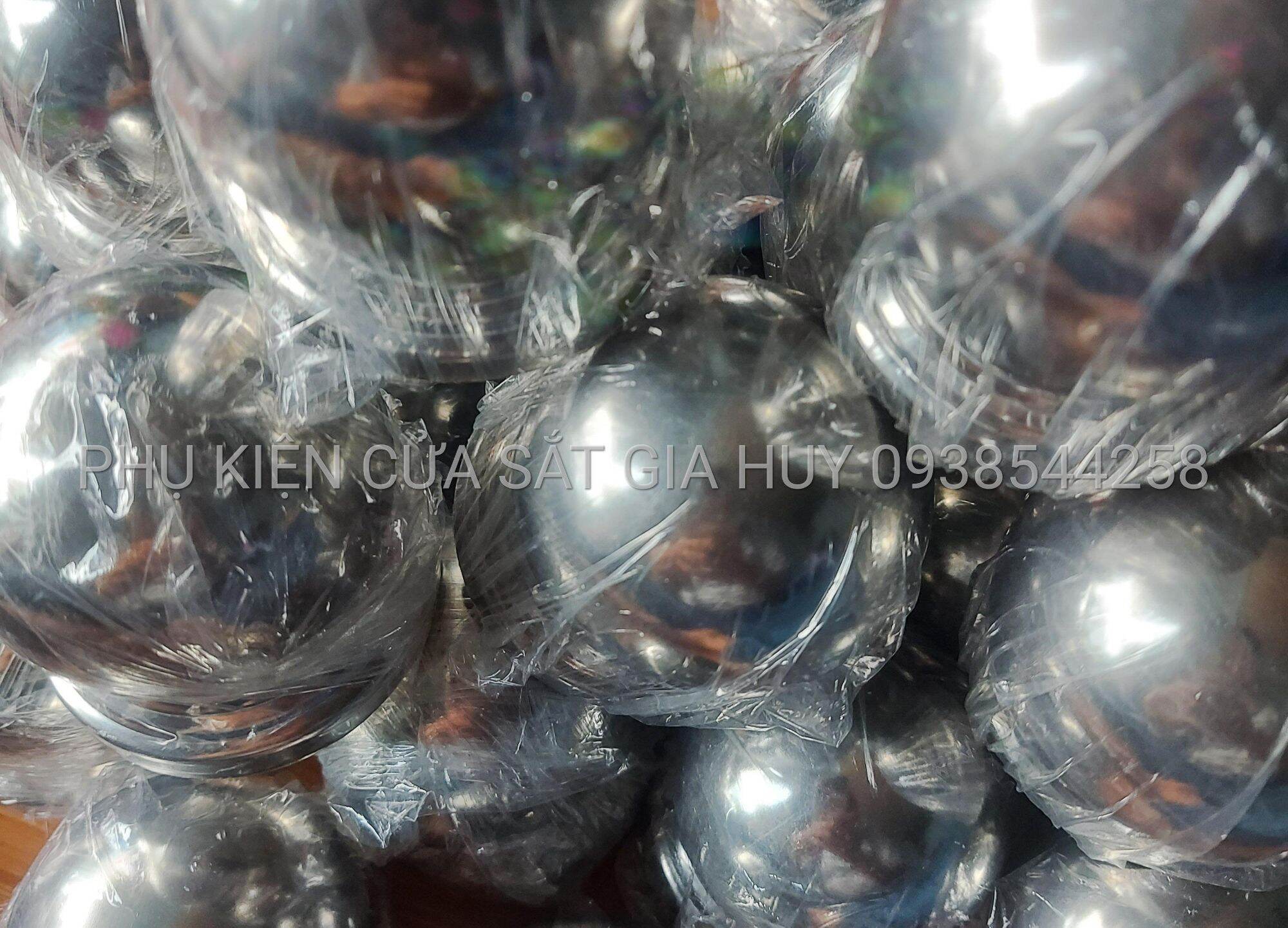 QUẢ CẦU INOX SIZE 60 COMBO (CHỤP + QUẢ CẦU)