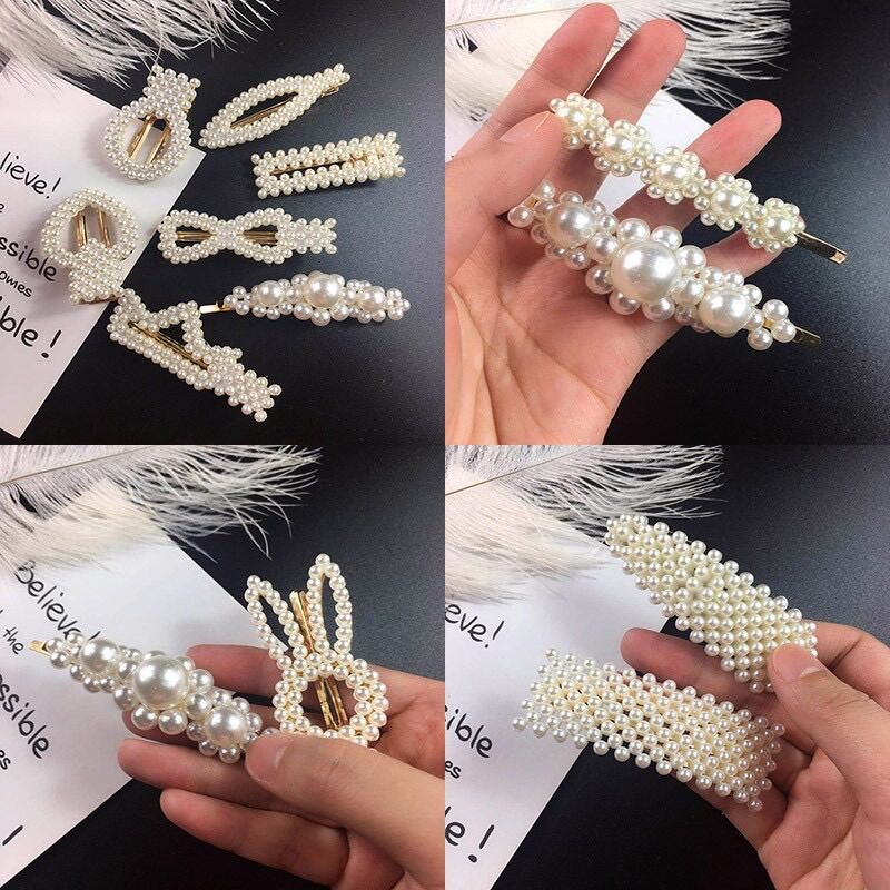 SET 10 KẸP TÓC NGỌC SIÊU SANG CHO BẠN GÁI