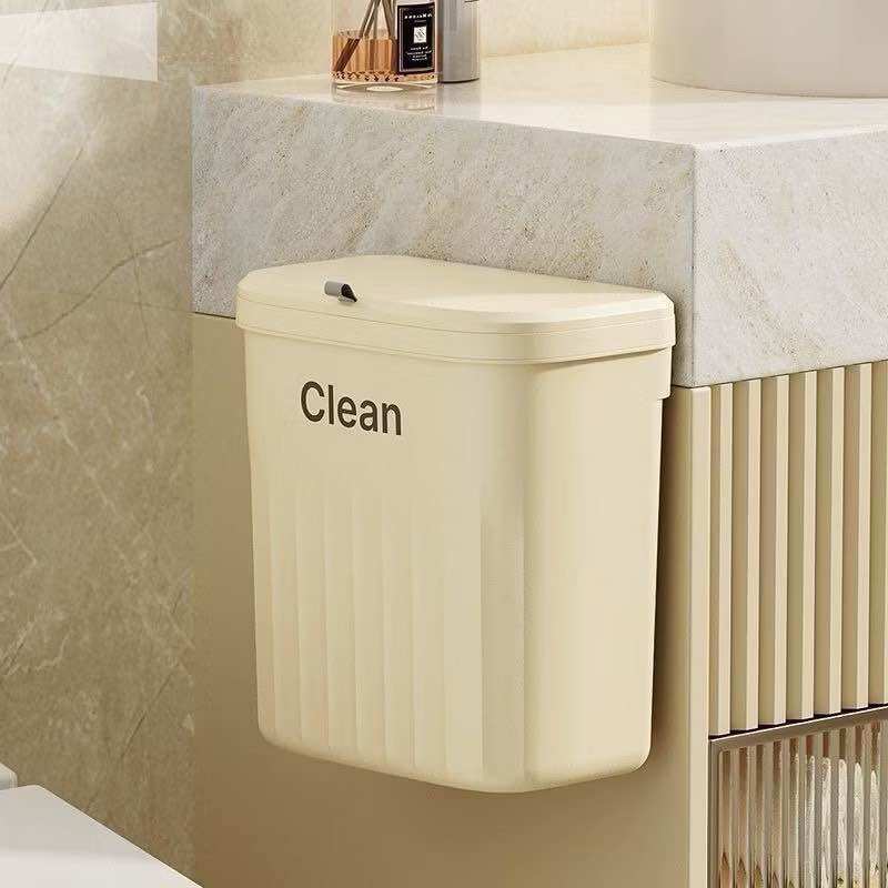 Thùng Rác Treo Tường Có Lắp Đạy Tiện Ích