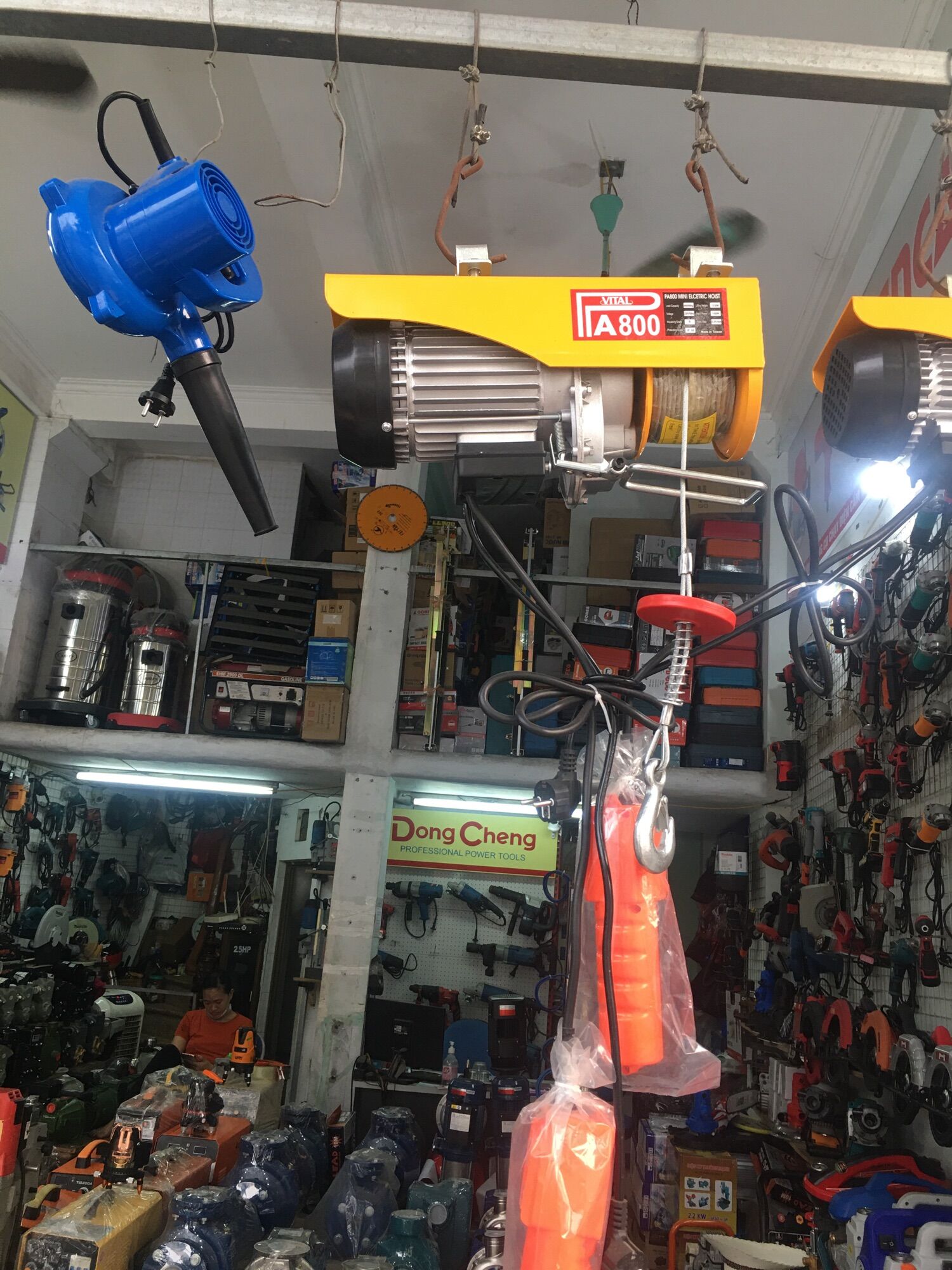 Máy tời treo  - 800kg