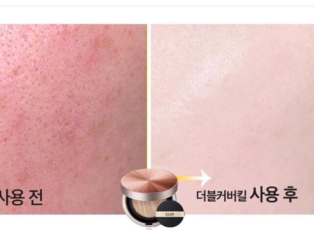 [Auth-Thanh lí] Phấn Nước Clio Double Cover Kill Tight Cushion 14g