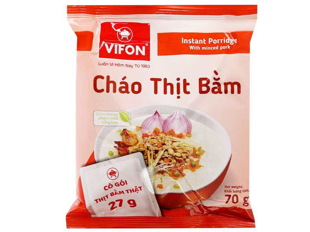 cháo thịt bằm 1gói