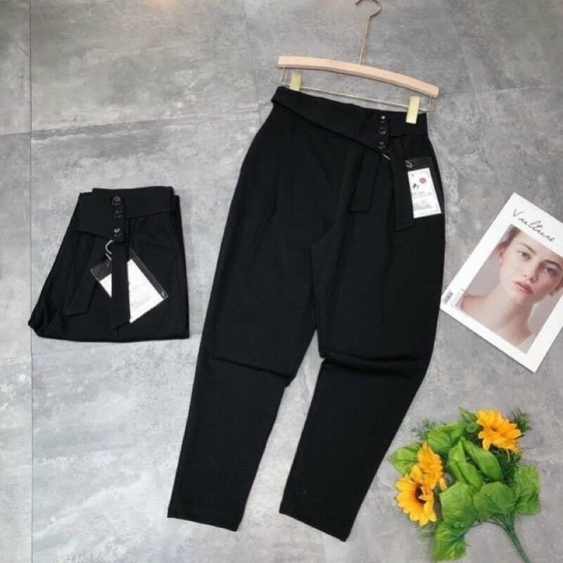 (SHOP TÁO ĐỎ BIGSIZE 50kg đến 90kg) quần baggy tây 3 nút