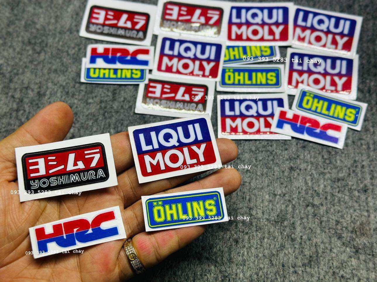 [ 1 MIẾNG ] TEM DECAL DÁN CHÂN PHUỘC SAU