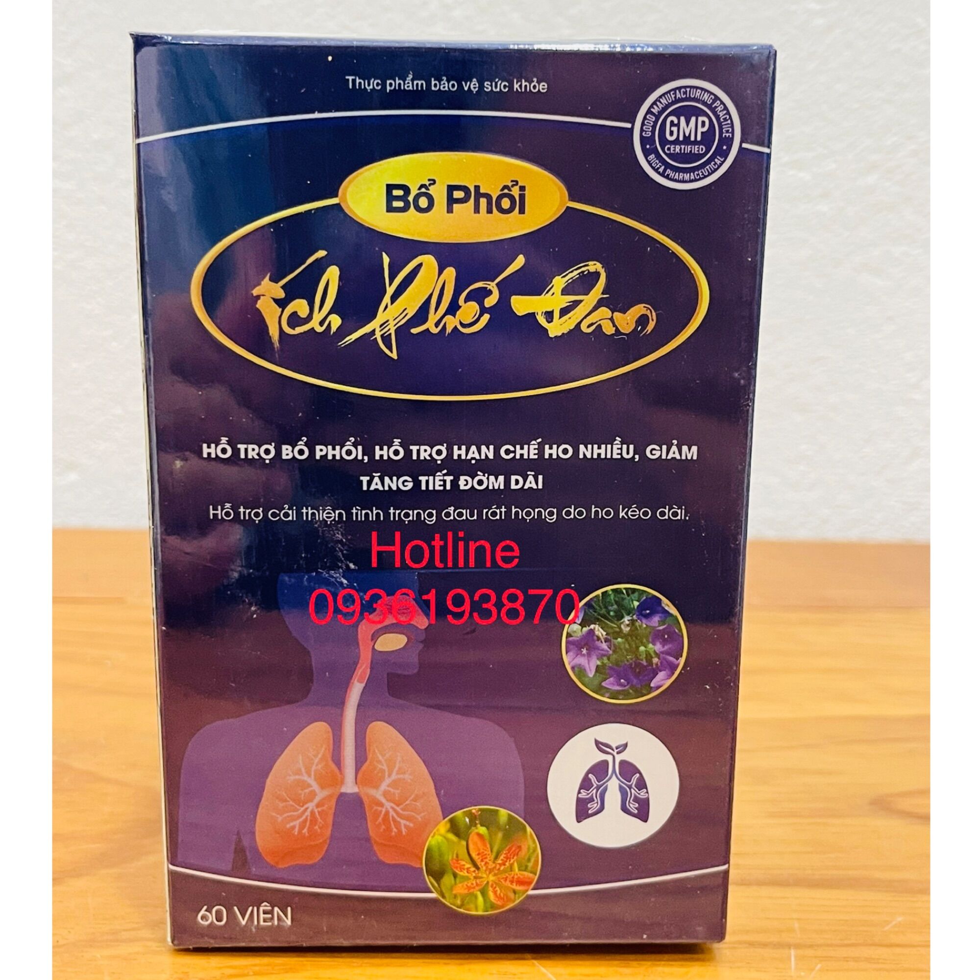 BỔ PHỔI ÍCH PHẾ ĐAN