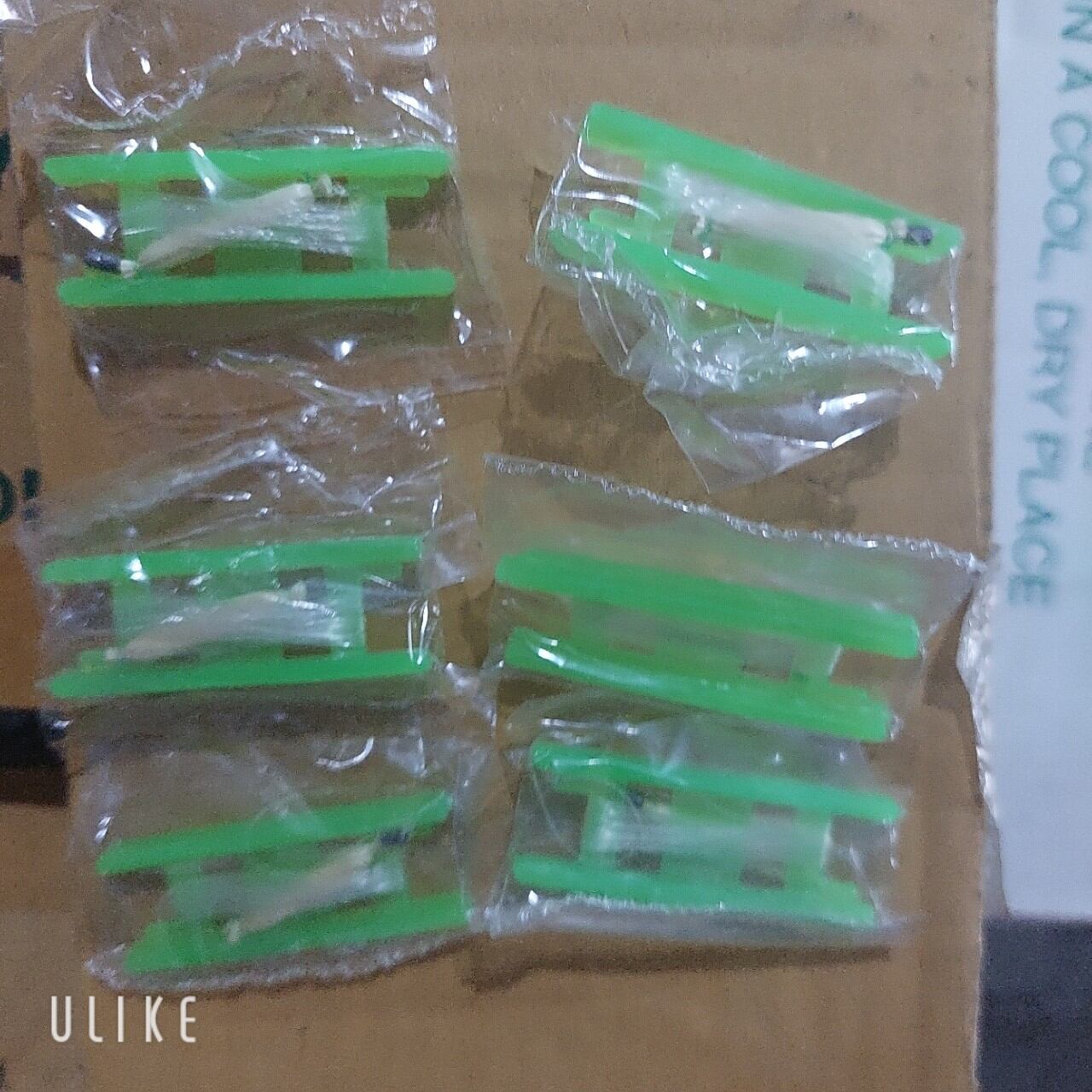 Combo 6 bộ câu cá sặc ( phao, chì, cước, lưỡi)