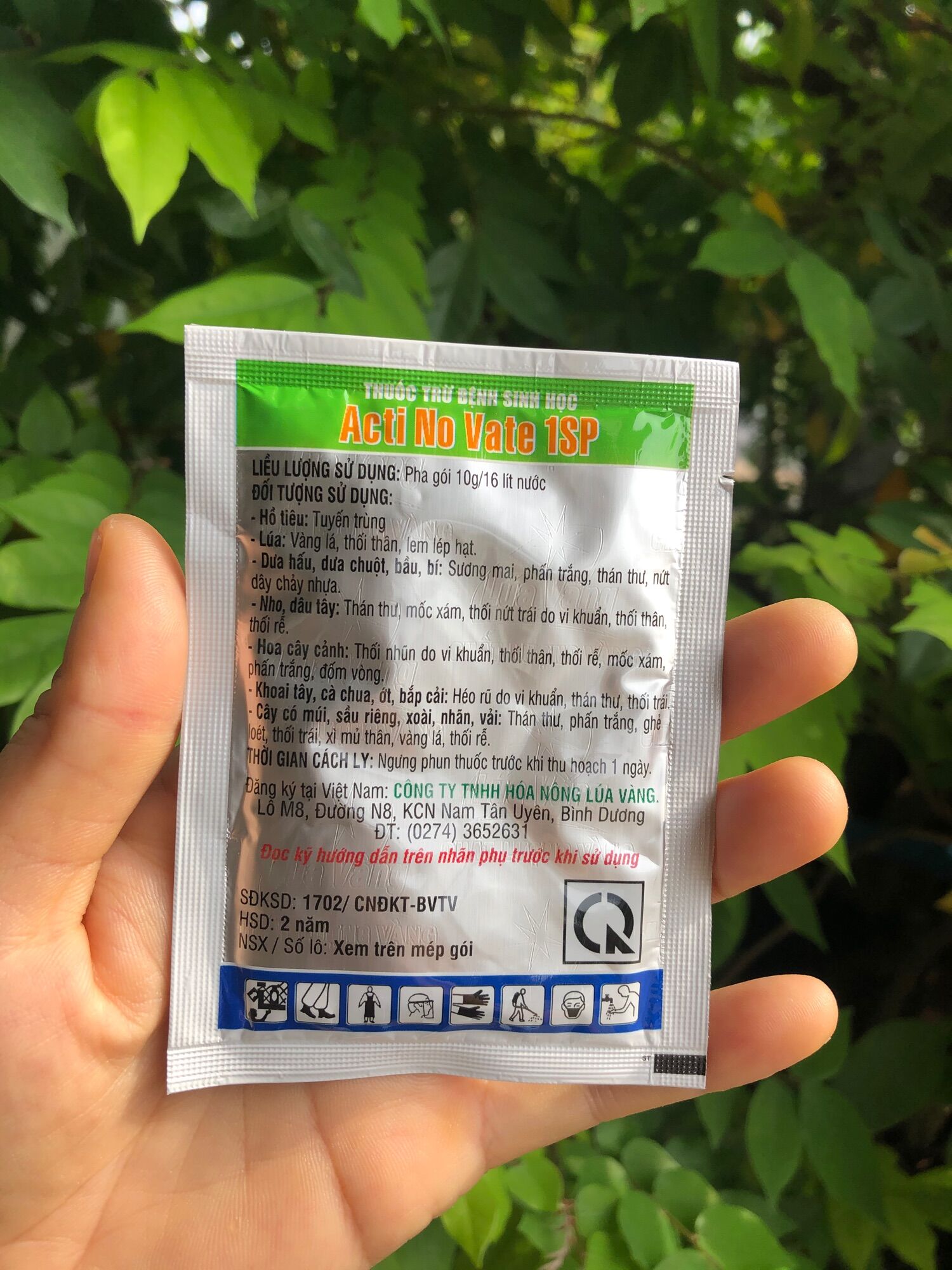 Thuốc trừ bệnh sinh học Actinovate