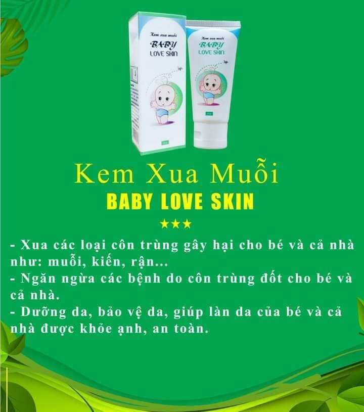 Kem Xua Muỗi Baby Love Skin
