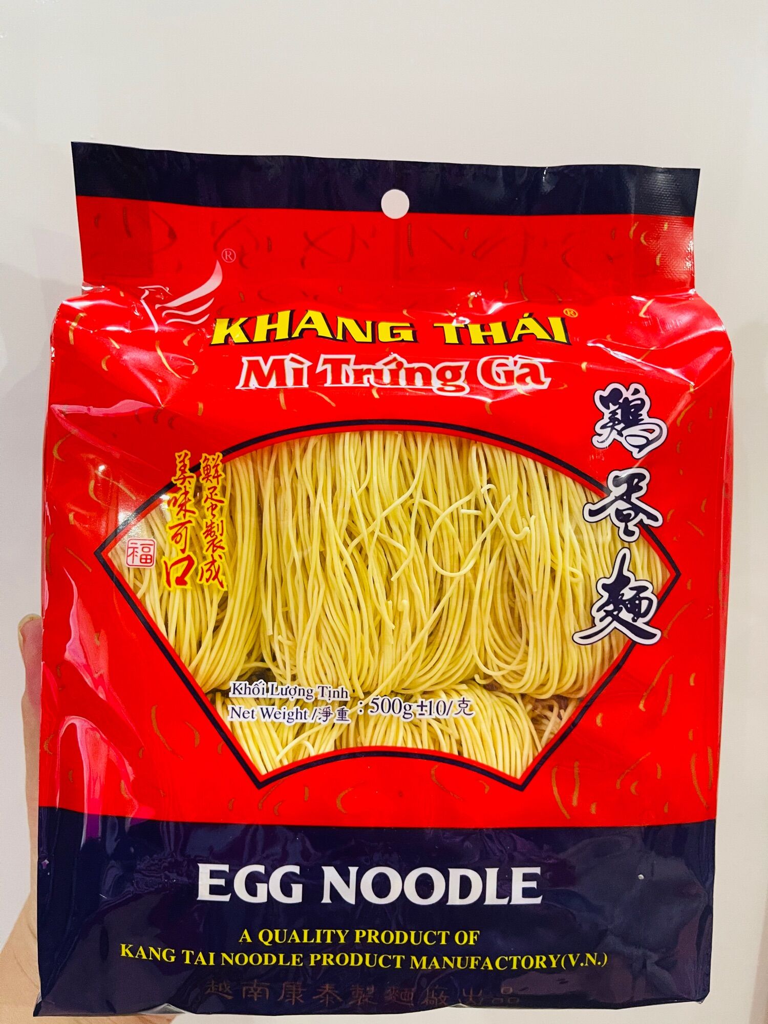 2 gói mì trứng gà khang thái - 500gr