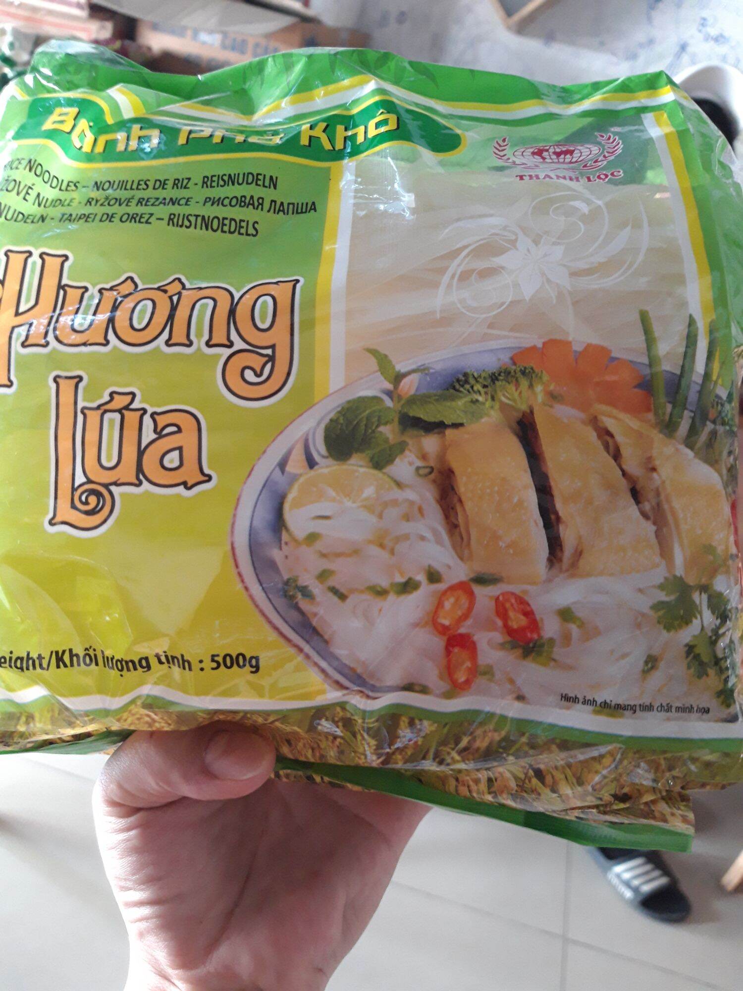 Bọc 500gr phở khô bắc hương lúa dai ngon