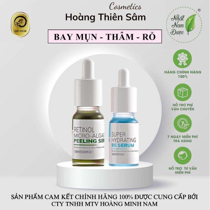 Peel Da Vi Tảo + Serum B5 Phục Hồi