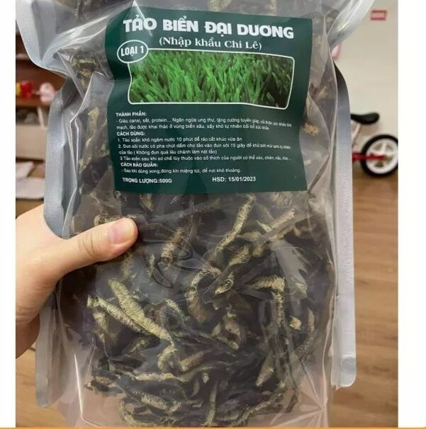 Tảo biển chile giàu dinh dưỡng túi 500g