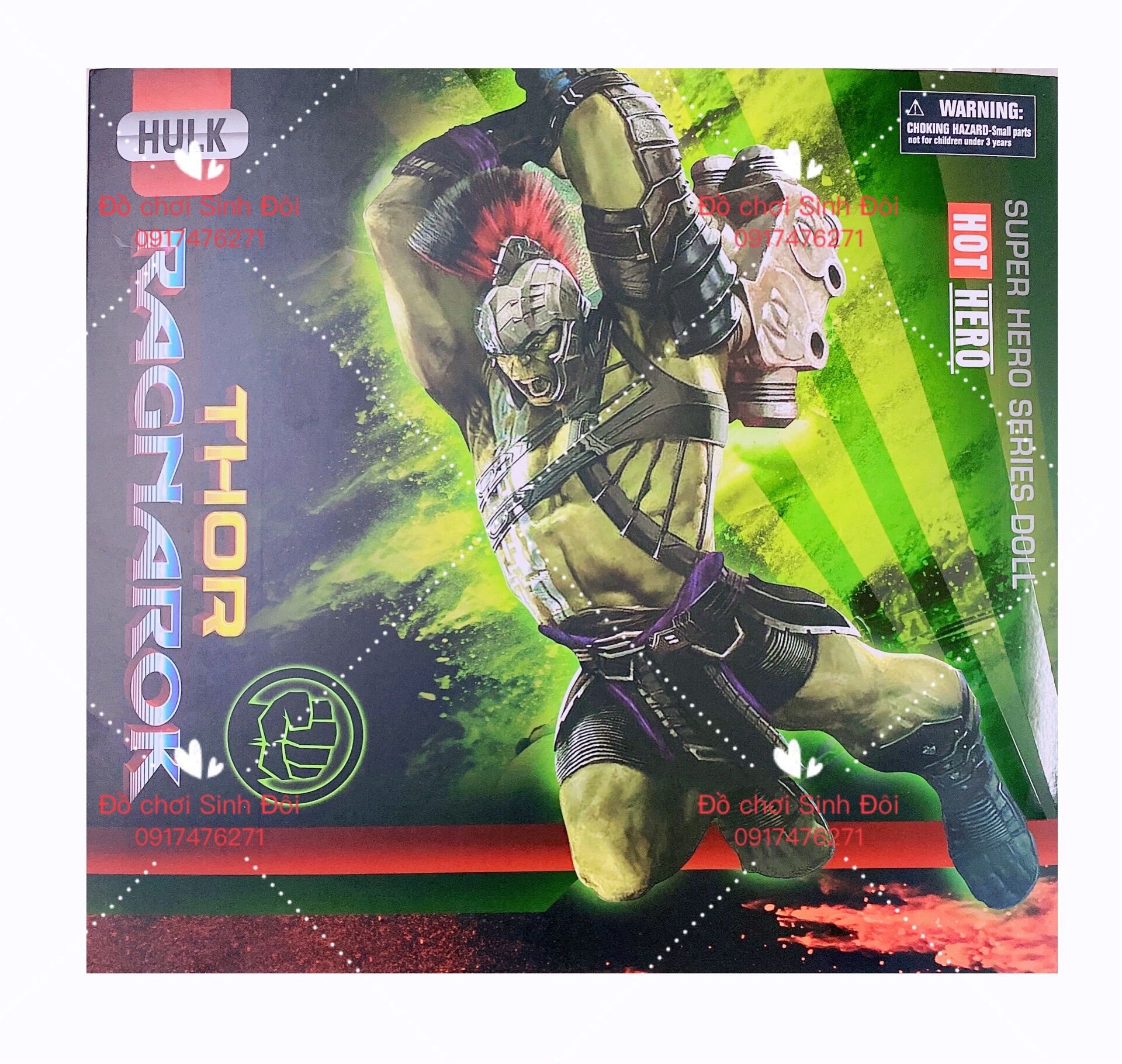 Siêu nhân khổng lồ xanh 30 cm