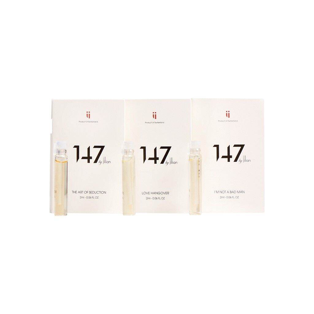 Set 3 chai nước hoa nam mini 147 by Jillian 2ml