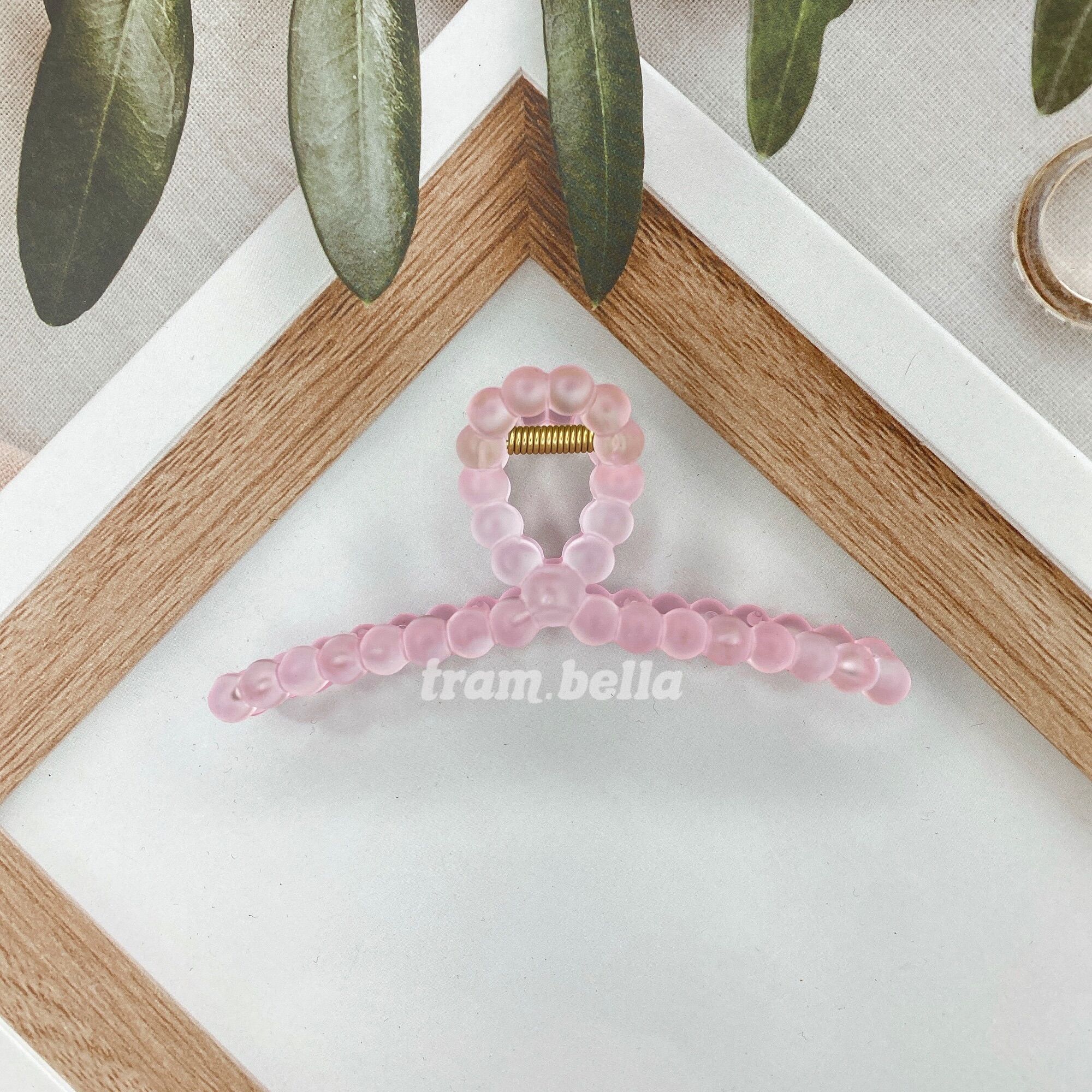 Kẹp tóc hạt trong suốtkẹp tóc kiểu hàn quốc - Trâm Bella