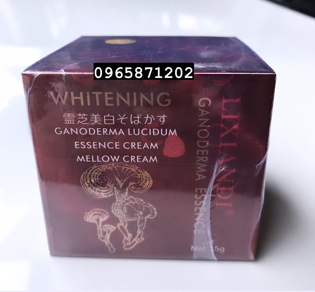 Kem Nấm Linh Chi dưỡng trắng da nám - tàn nhang Whitening Thái Lan Lixiandi