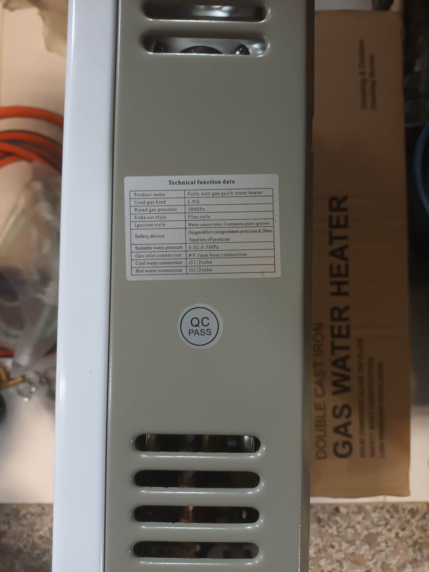 Bình nóng lạnh Gas Akura,Owani 10L Bộ(Combo)
