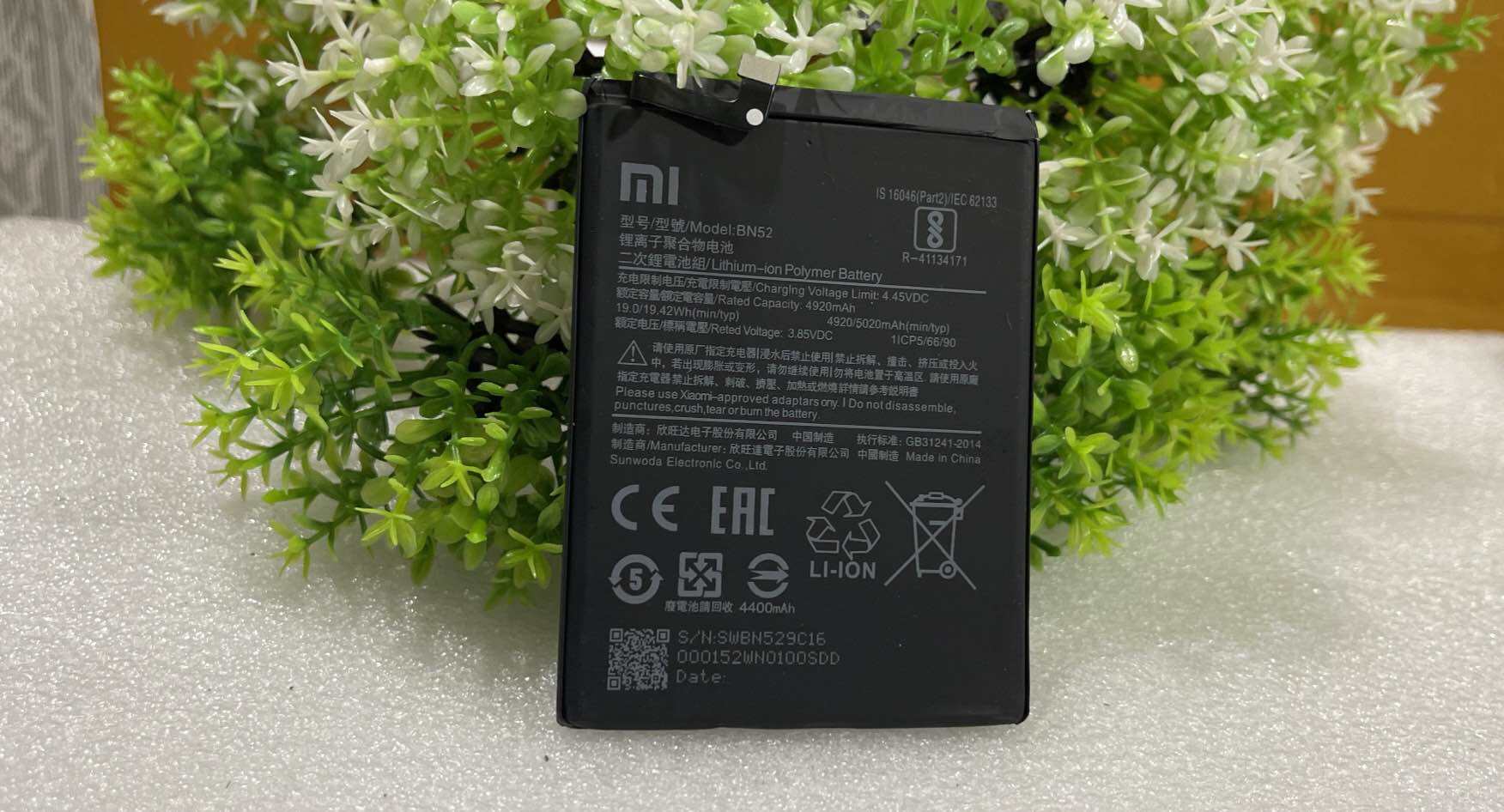 Pin  Xiaomi Redmi BN52/ Note 9 pro / Note 9 pro max zin mới, thay pin cho điện thoại xiaomi redmi note 9pro,note 9pro max hàng chuẩn giá tốt