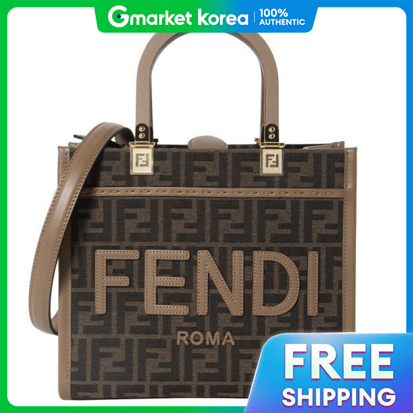 FENDI | Túi shopper vải cỡ nhỏ Sunshine 148452553