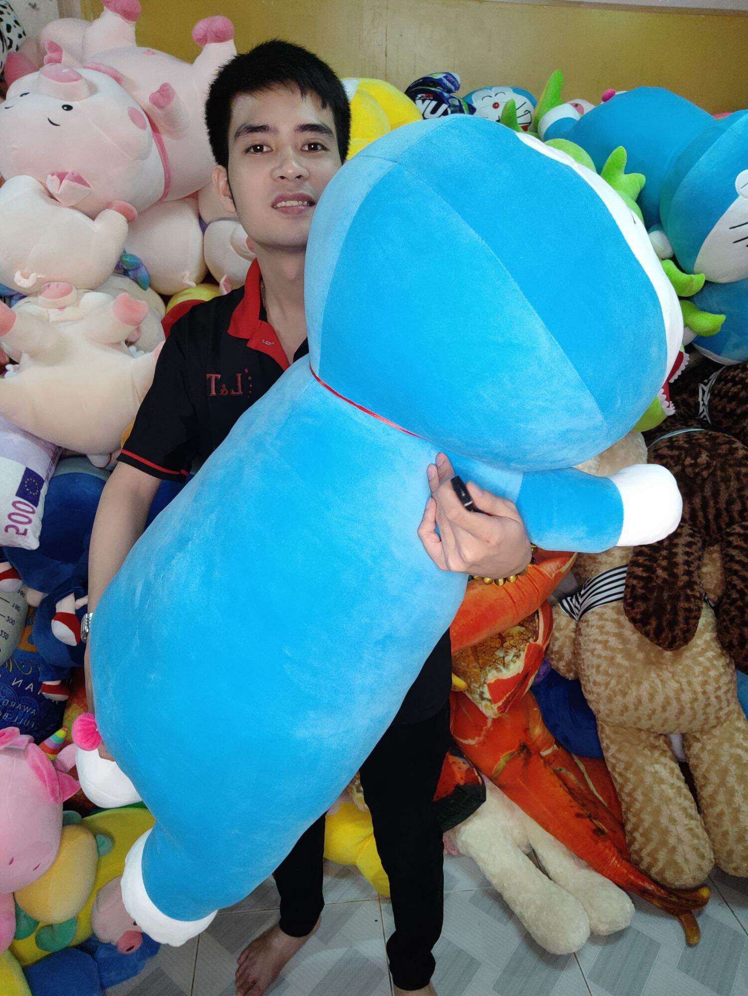 Gấu Bông Doremon Gối Ôm Siêu To
