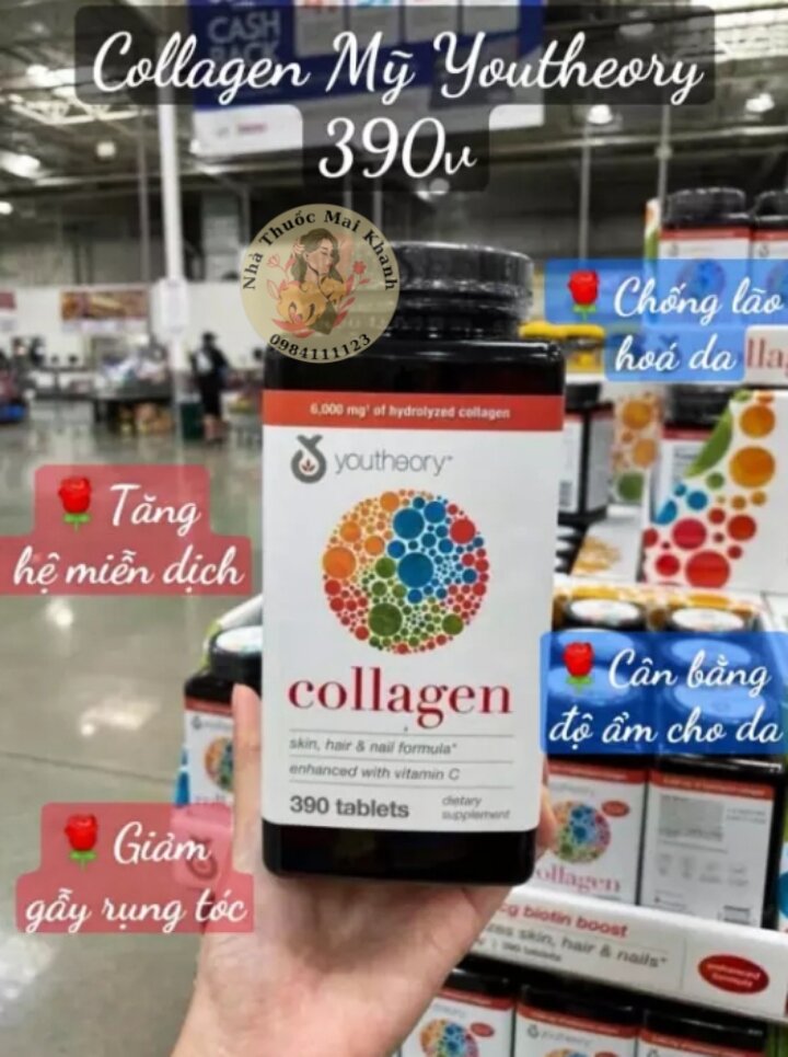 Viên uống Collagen Youtheory