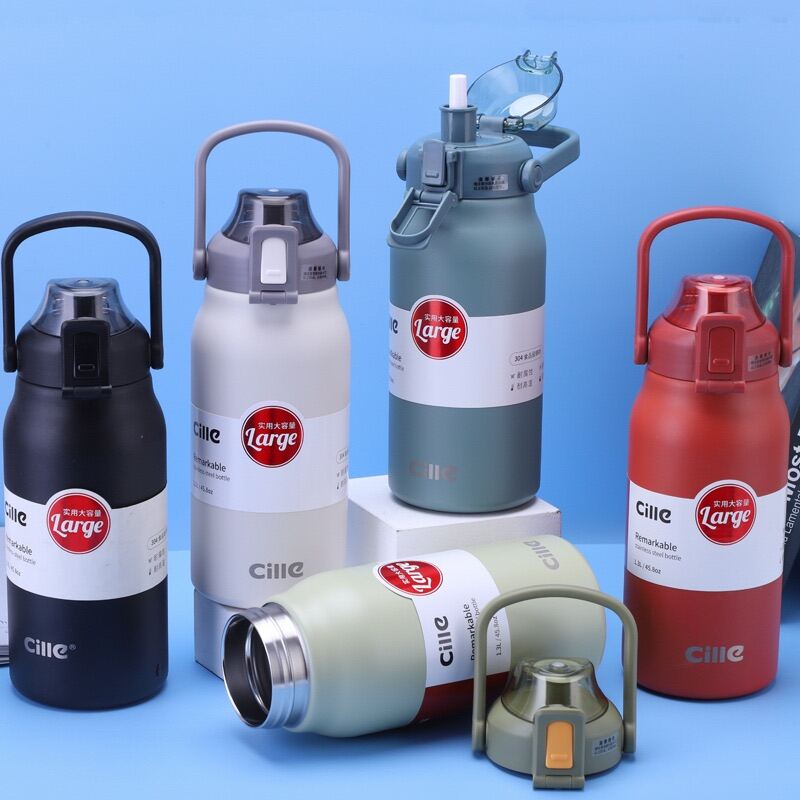 [Chính Hãng] Bình Giữ Nhiệt Cille 1000ML - 1300ML - 1600ML