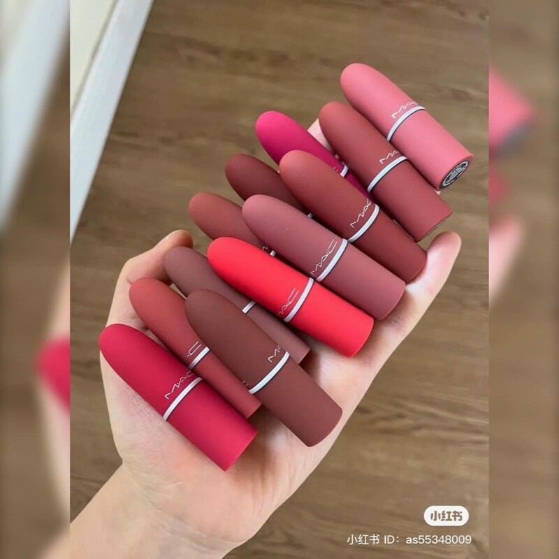 Set 12 son MAC mini Powder Kiss