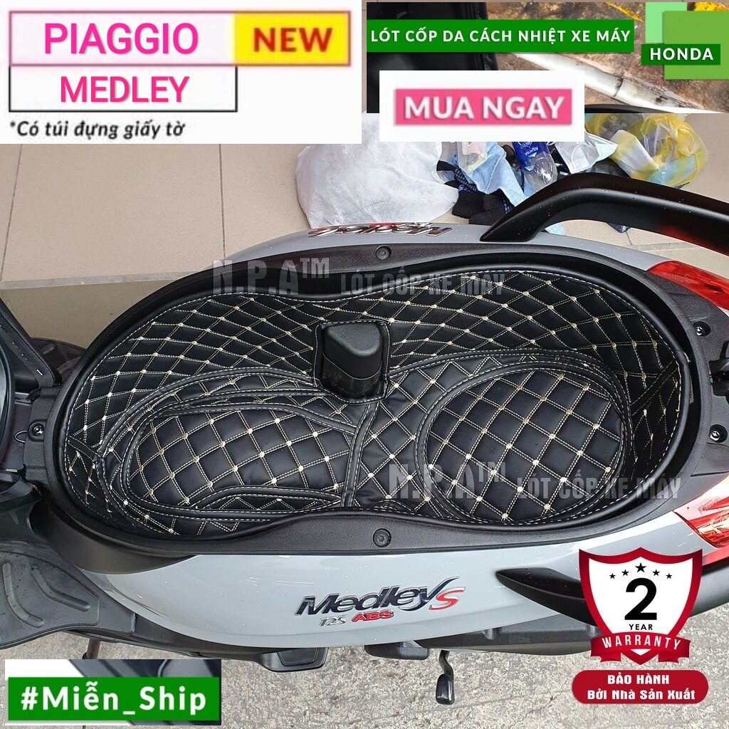 Lót cốp cách nhiệt xe máy Piaggio Medley