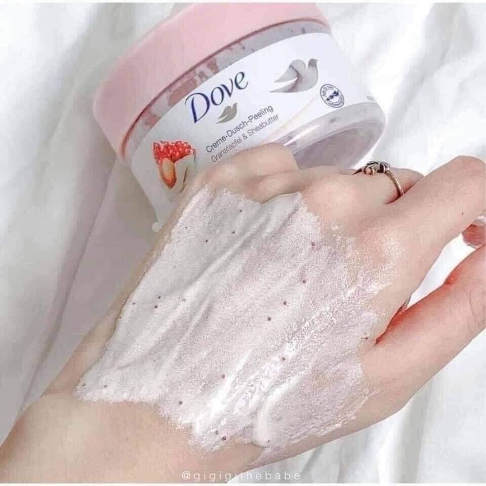 Tẩy da chết dove bản Đức 225ml