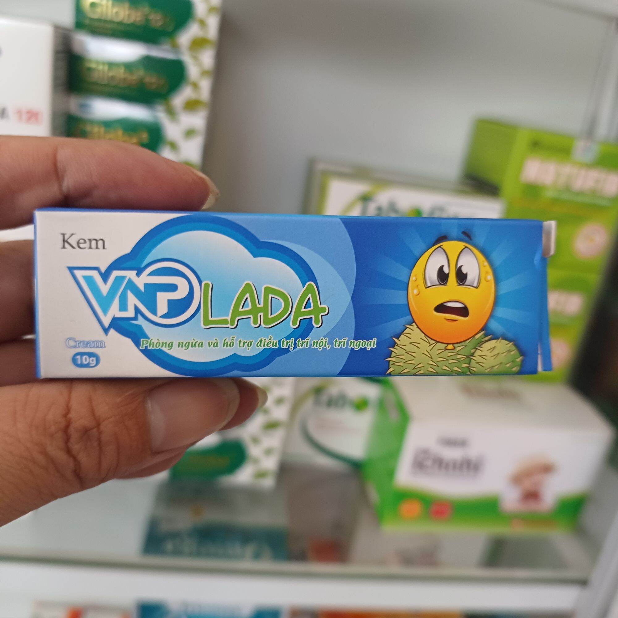 Kem bôi trĩ lada vnp tuýp 10g