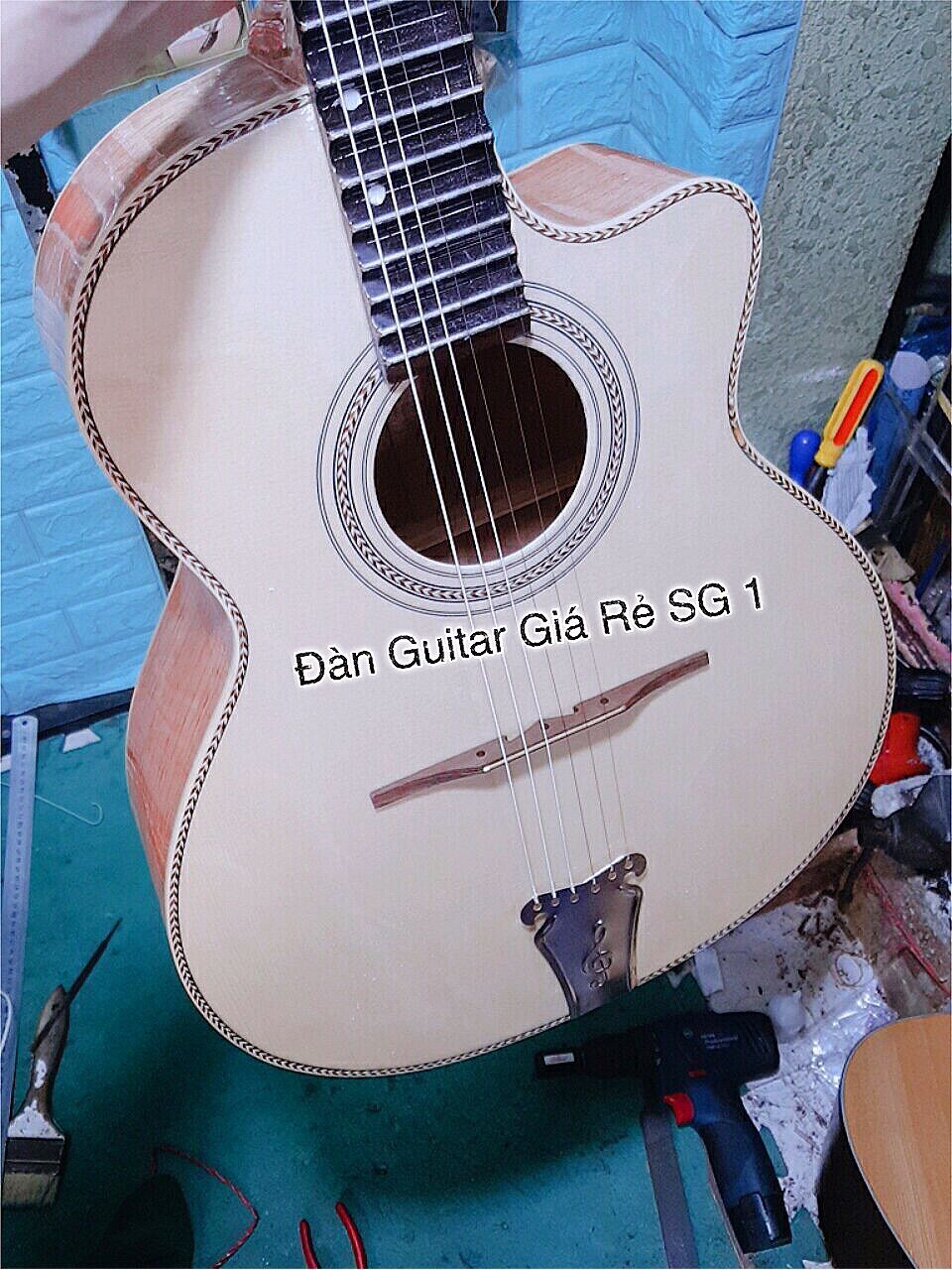 [HCM]Đàn vọng cổ gỗ hồng đào (bông lúa)