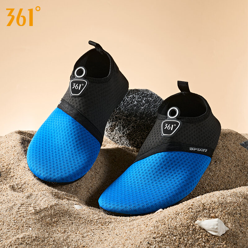 Giày Đi Biển 361 Degree Thoáng Khí Chống Trượt Nhanh Khô Giày Bơi Giày Đi Bộ Giày Trẻ Em Mùa Hè Giày