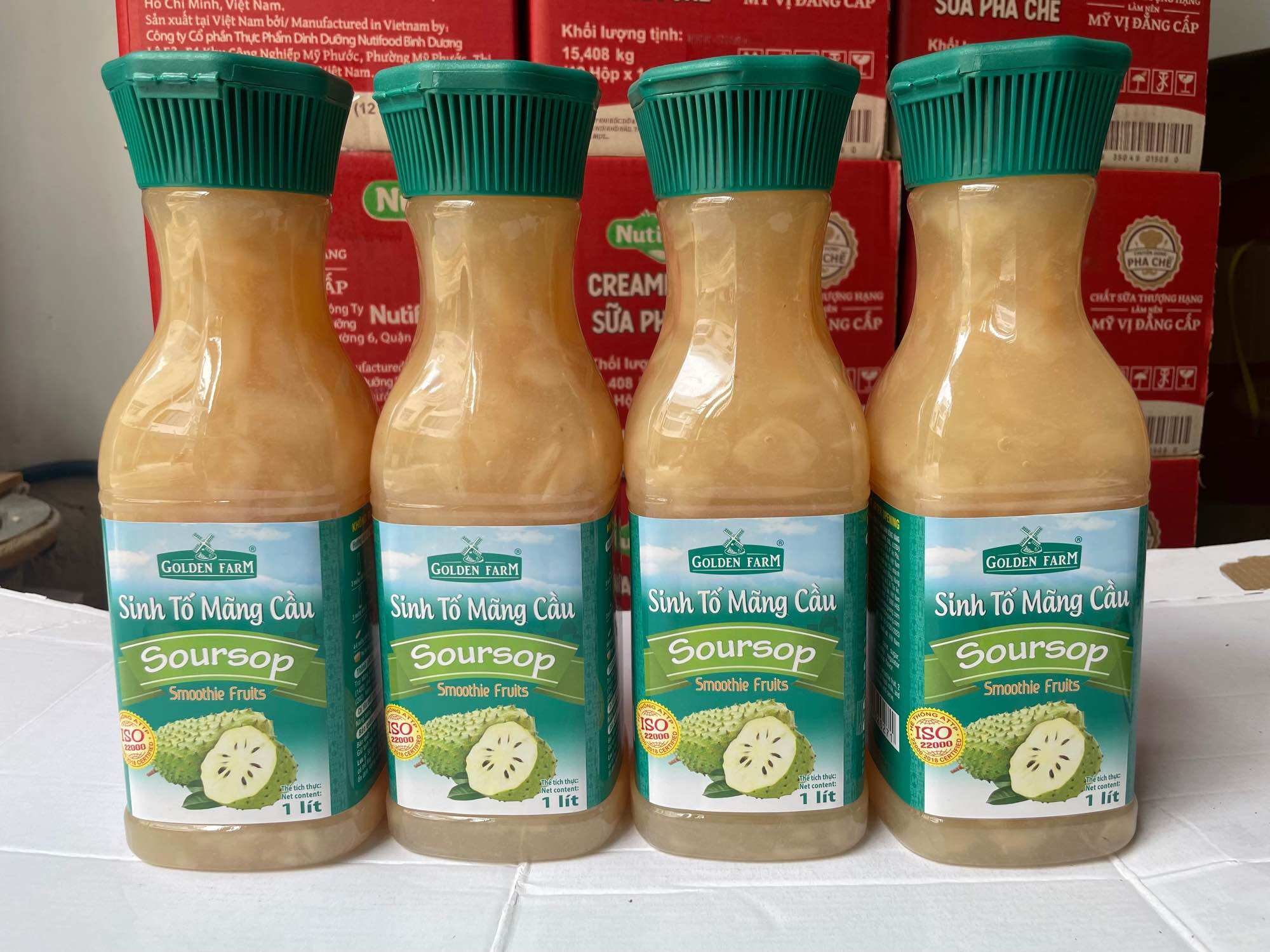 Sinh Tố Mãng Cầu Golden Farm (1L)