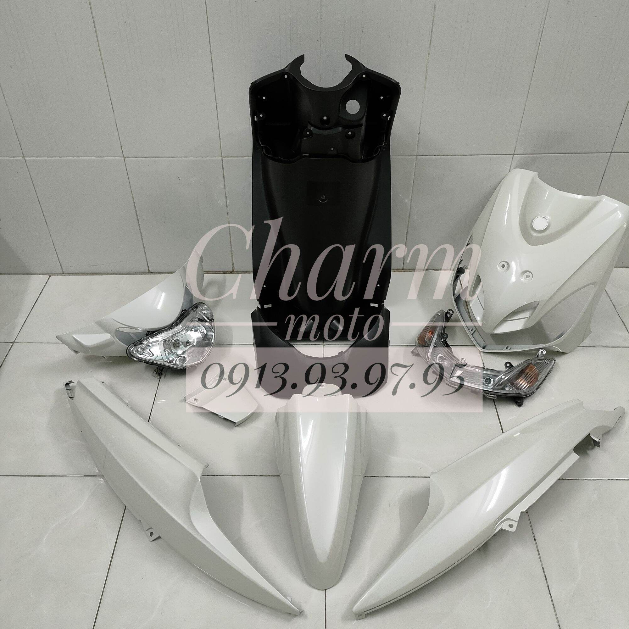 Dàn áo yamaha Mio Smile - full dàn màu