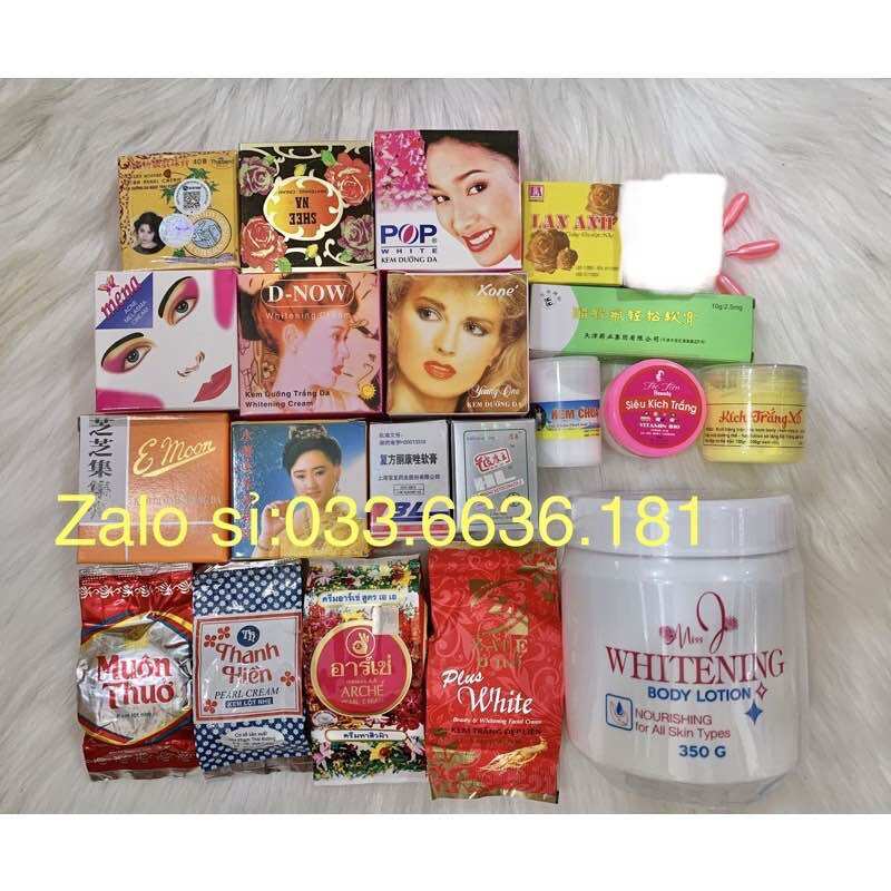 combo kem trộn trắng da toàn thân  hiệu quả tuyệt đối 2