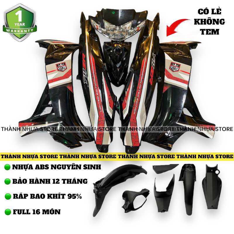 Dàn áo sirius đen Y11ZR - Vỏ nhựa sirius (Xem mô tả)