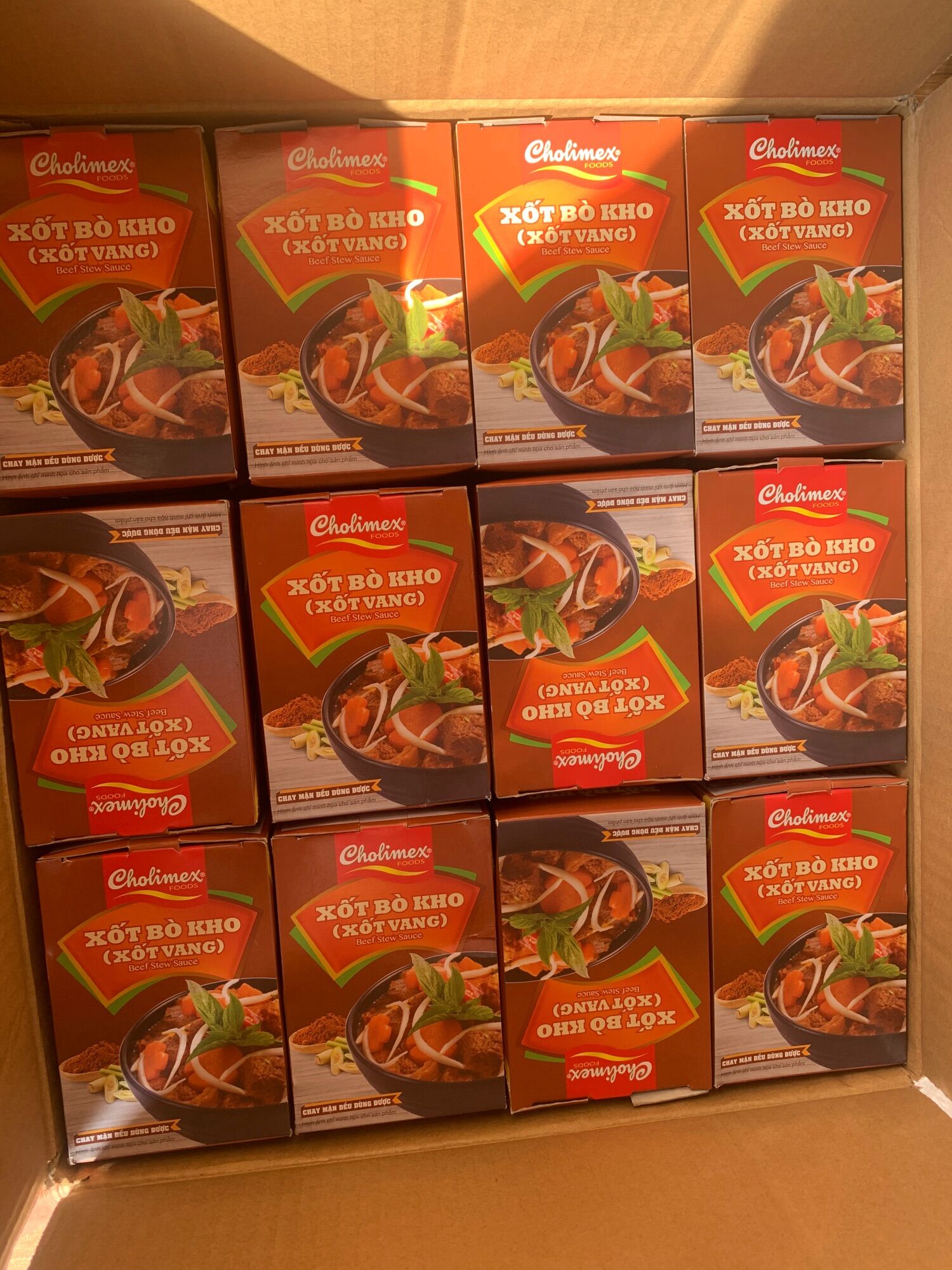 Sốt Bò Kho gói 90gr Cholimex
