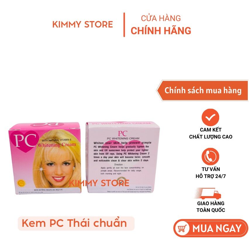 Kem dưỡng trắng da pc thái chuẩn 4.5g
