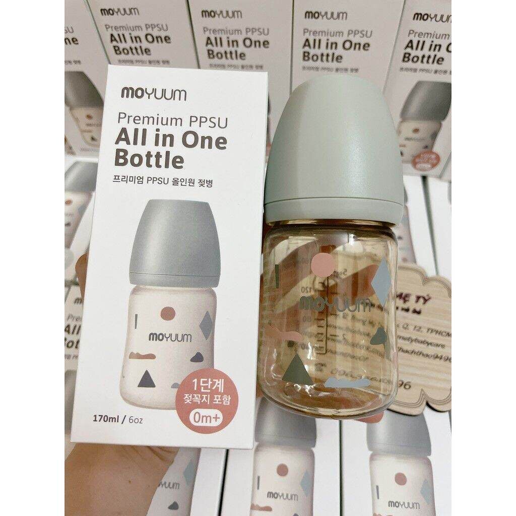 Bình sữa moyuum mây hàn quốc 170ml/270ml đẹp cho bé