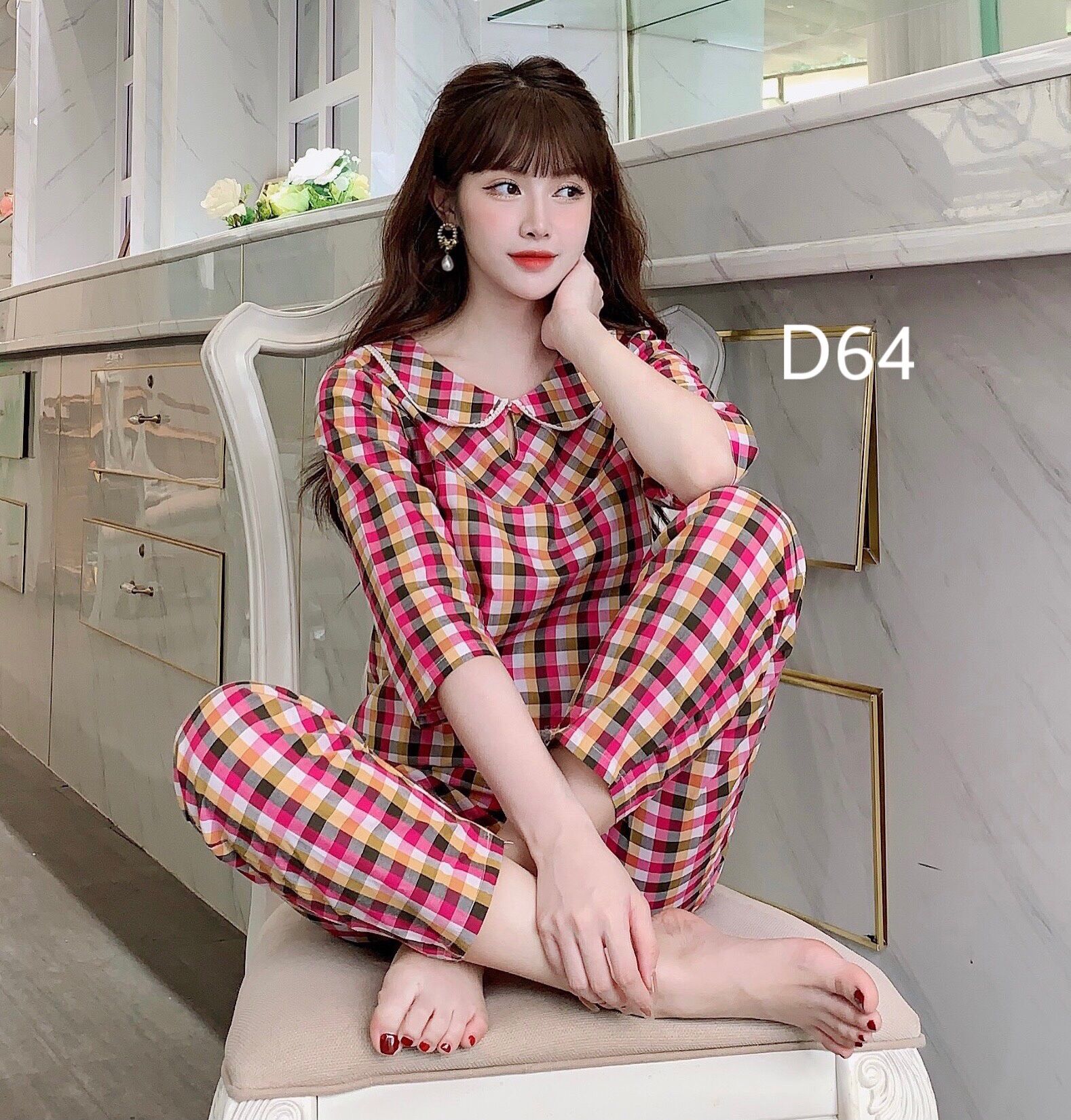 Đồ ngủ nữ vải kate