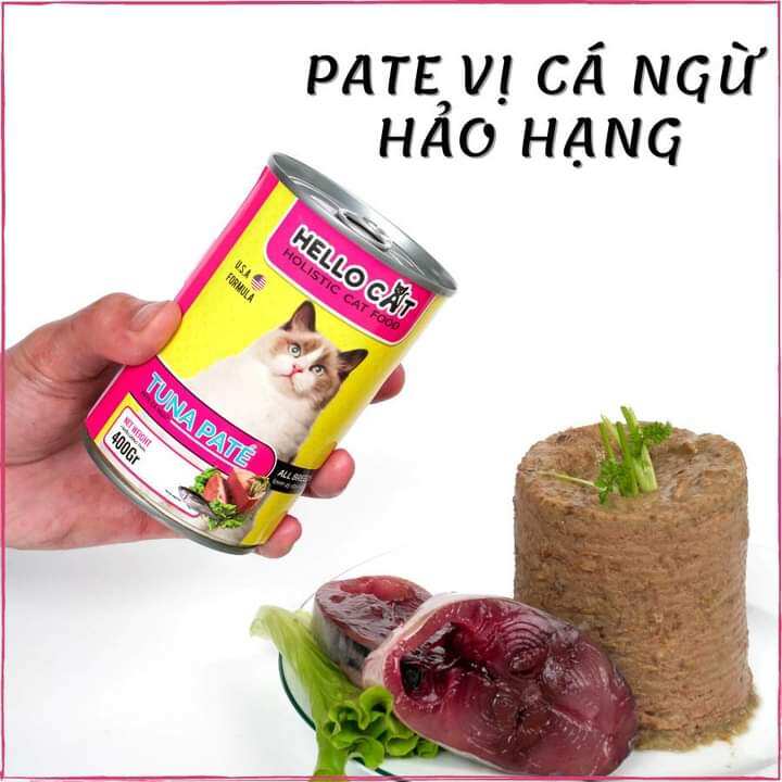 400g Pate Hello Cat - Thức ăn ướt cho mèo