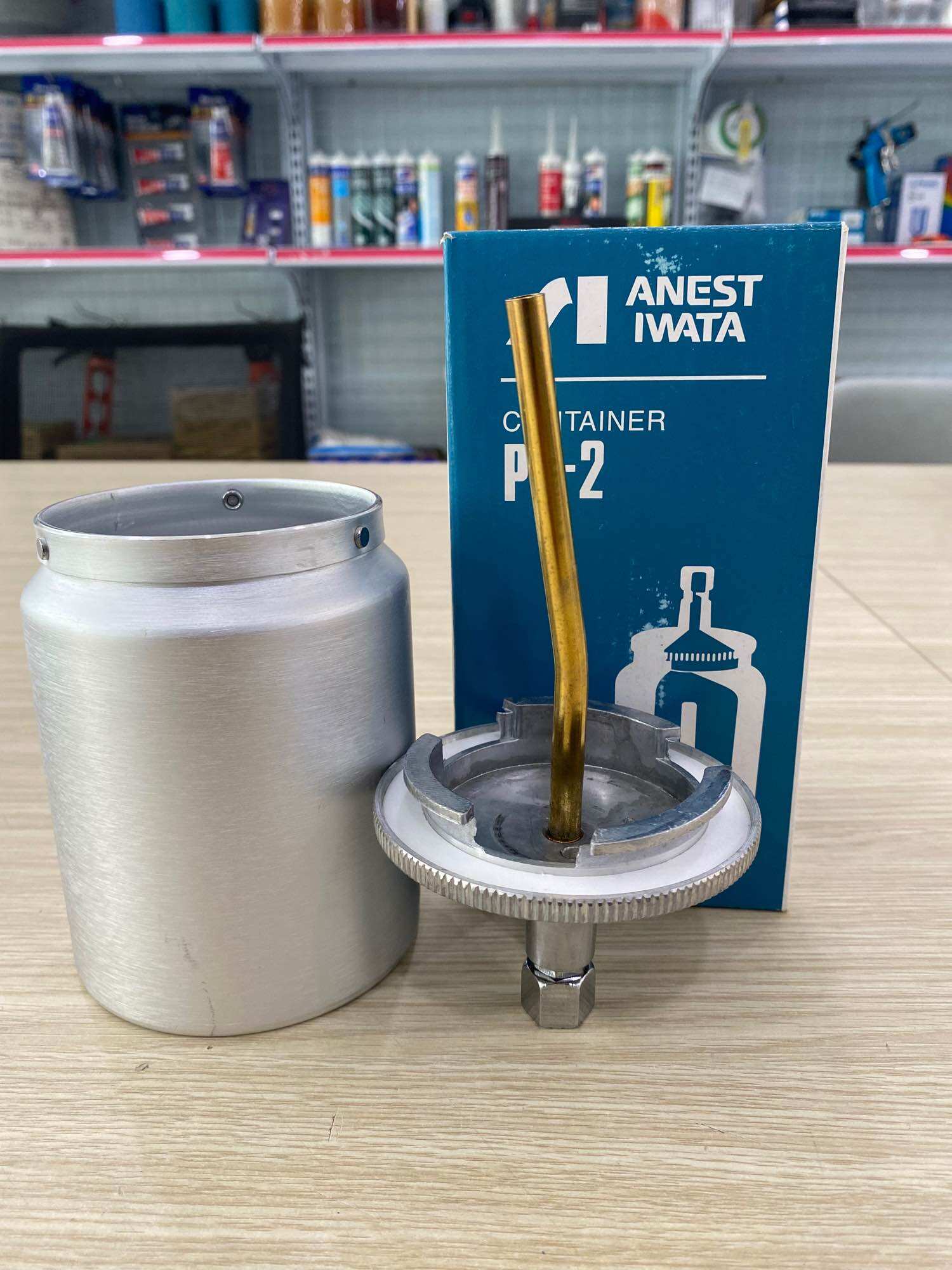 Cốc chứa sơn Iwata PC-2 (Dung tích 600ml, ren 1/4'')