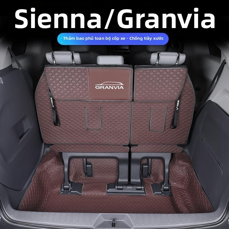 Full Coverage Trunk Mat For Toyota Sienna / Granvia Giá 6,319,000 Đồng*Miễn phí vận chuyển