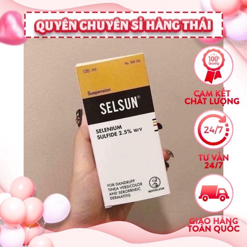 Dầu gội gàu selsun thái lan