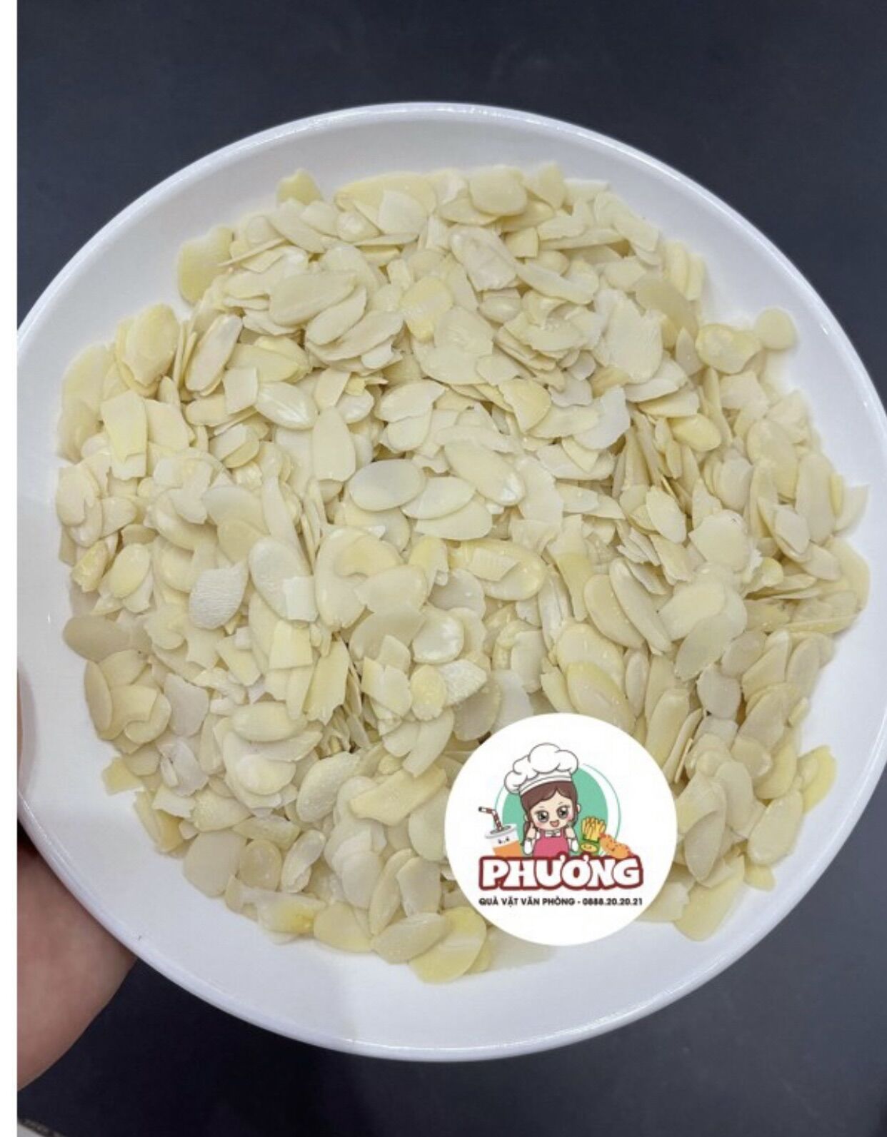 Hạnh nhân lát 100gr- nguyên liệu làm nhân bánh trung thu