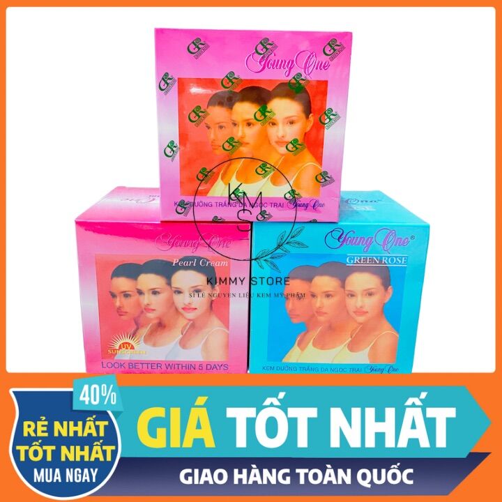Kem dưỡng trắng da young one xù đại size lớn 100g