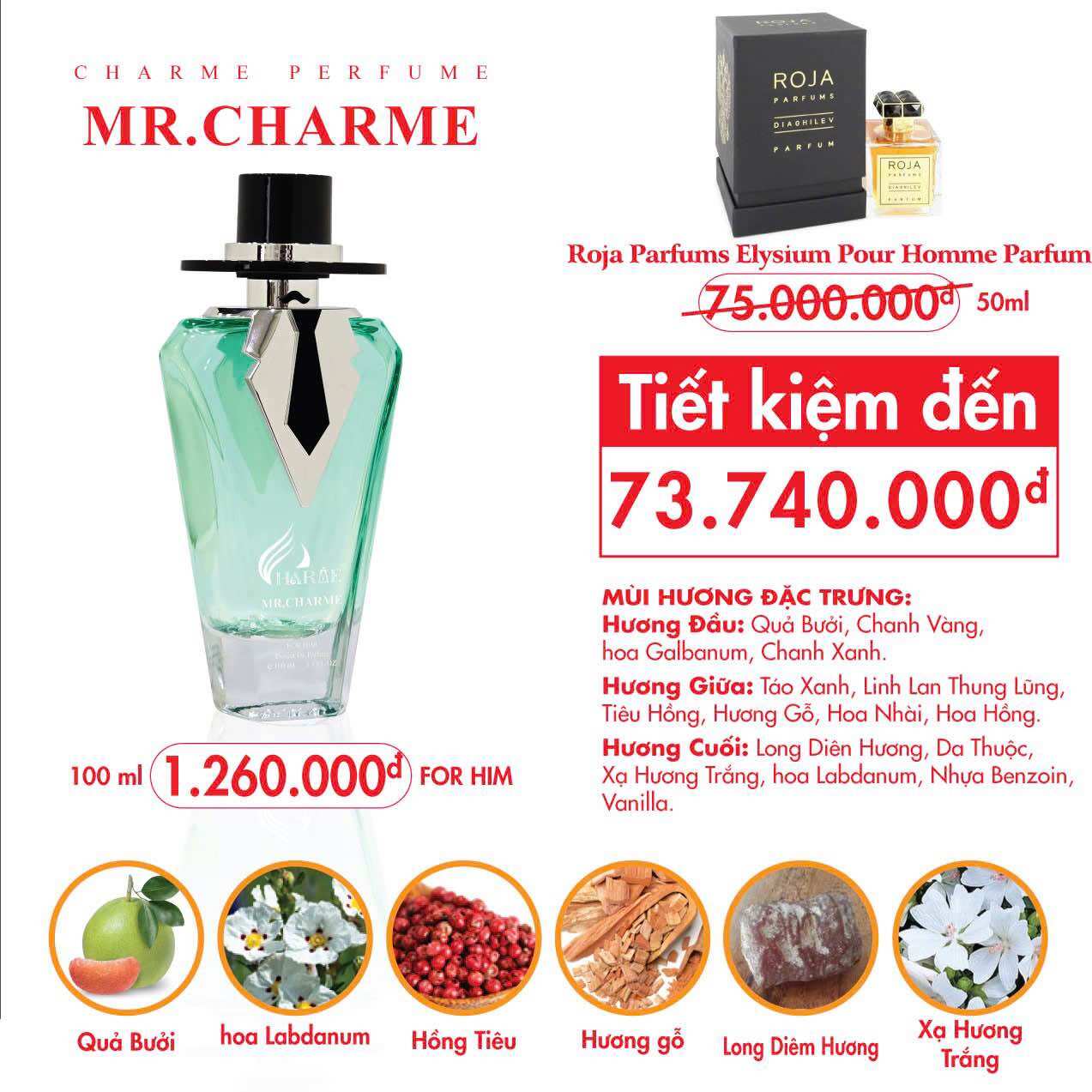Nước hoa class 75ml goodchamre - class 25ml - Mr chame