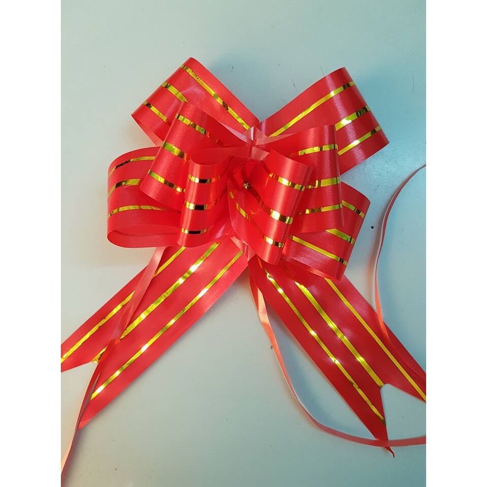 [HCM]Sét 10 nơ rút lớn ngang 17 dài 25 rút rồi