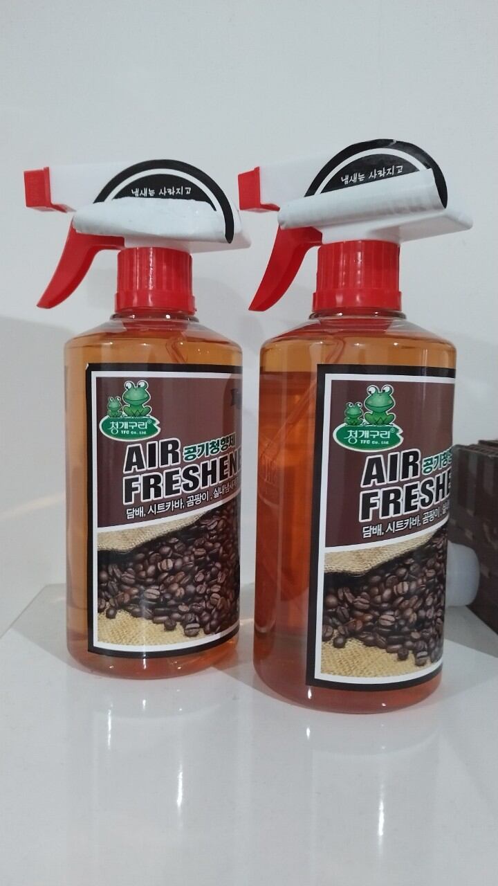 Combo 02 lọ xịt khử mùi cafe Hàn Quốc 500ml